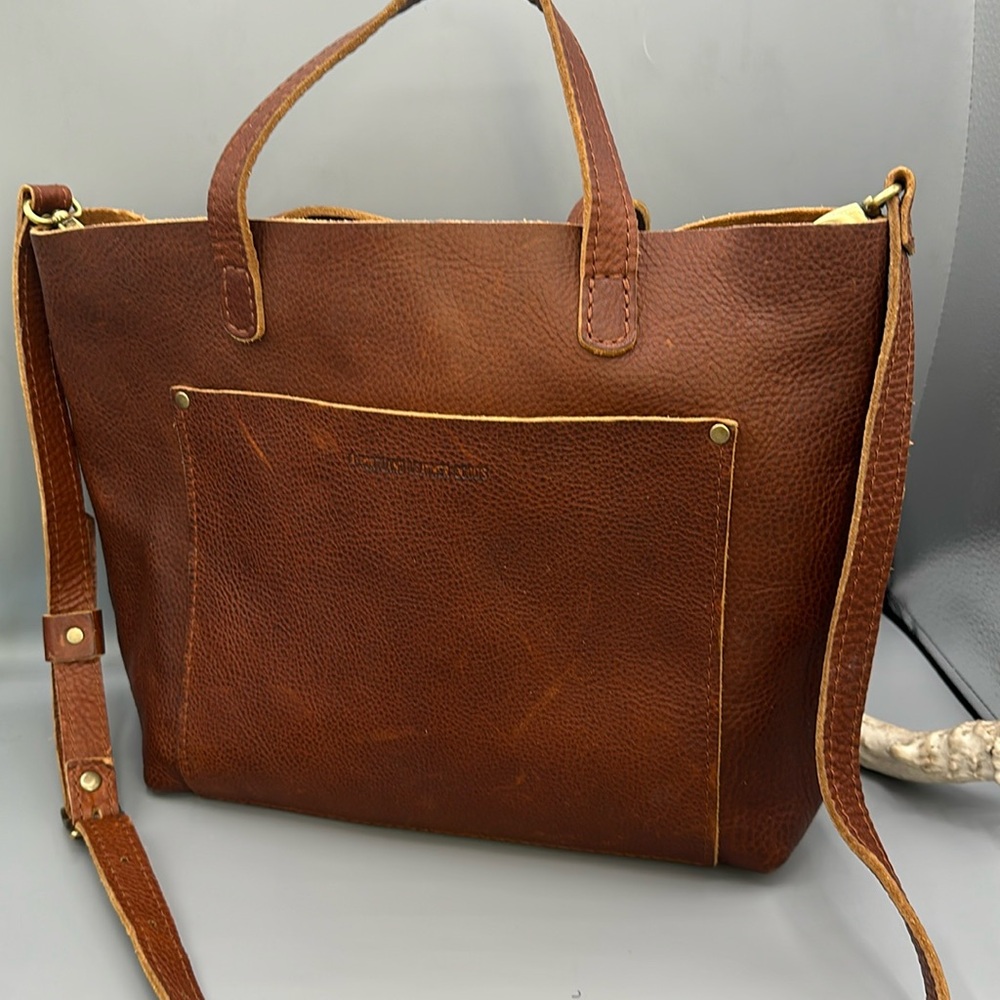 Portland Leather Brown Leather Shoulder Bag